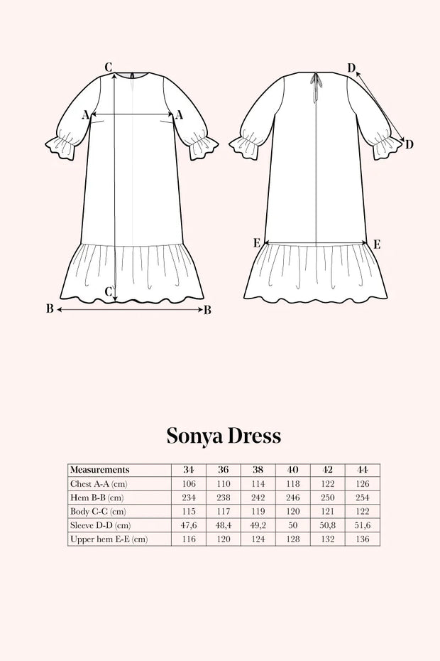Sonya Organza dress sample 38