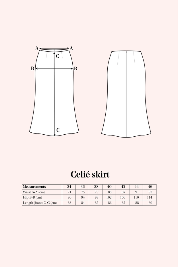 Célie Crepe Skirt