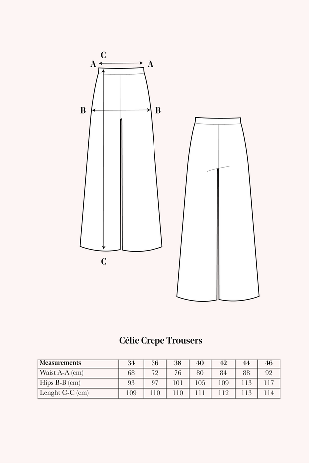 Célie Crepe Trousers