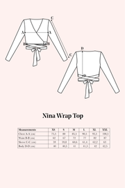 Nina Wrap Top