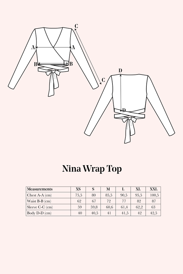 Nina Wrap Top