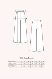 Célie Crepe Trousers